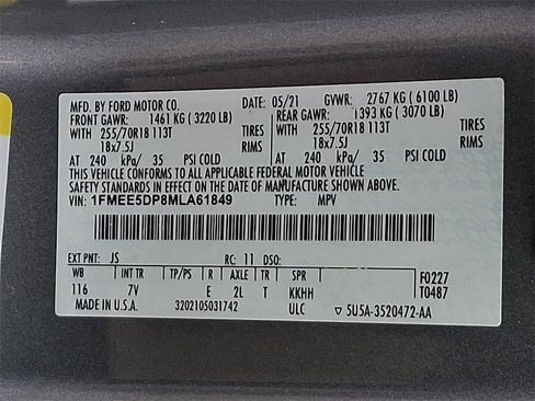 Used 2021 Ford Bronco Outer Banks image 29