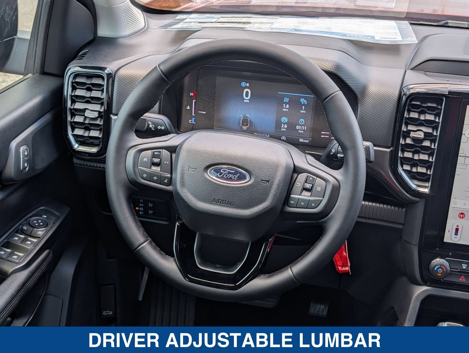 New 2026 Ford Ranger XLT w/ Black Appearance Package RWD image 28