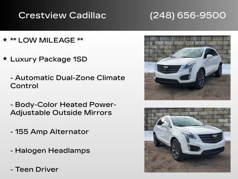 Used 2019 Cadillac XT5 Luxury w/ LPO, Black Ice Package image 6