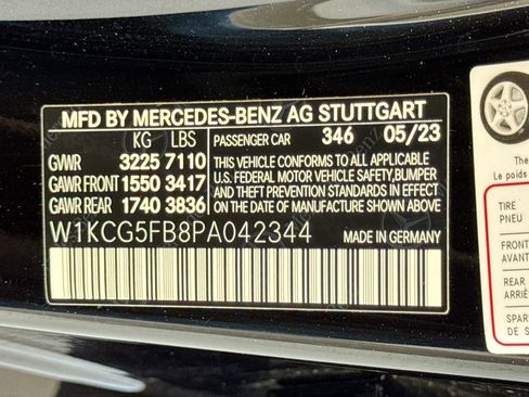 Certified 2023 Mercedes-Benz EQS AMG 4MATIC image 30