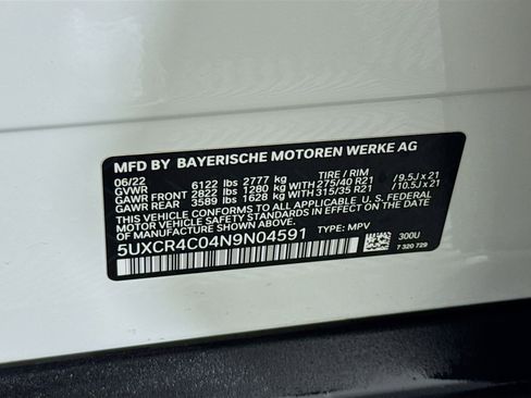 Used 2022 BMW X5 sDrive40i w/ Premium Package image 39