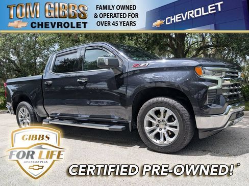 Used 2022 Chevrolet Silverado 1500 LTZ w/ Technology Package AWD/4WD image 1