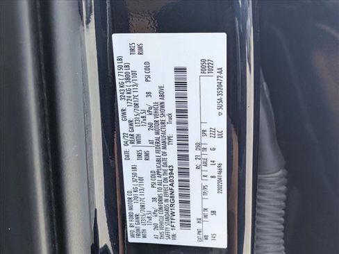 Used 2022 Ford F150 Raptor w/ Equipment Group 801A High AWD/4WD image 15
