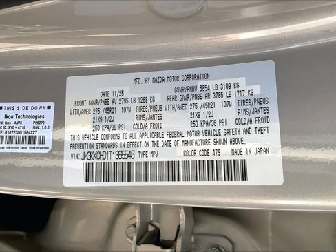 New 2026 MAZDA CX-90 3.3 Turbo w/ Premium Sport Pkg image 21