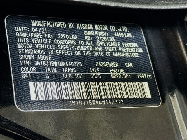 Used 2021 Nissan Rogue Sport SV AWD/4WD image 39