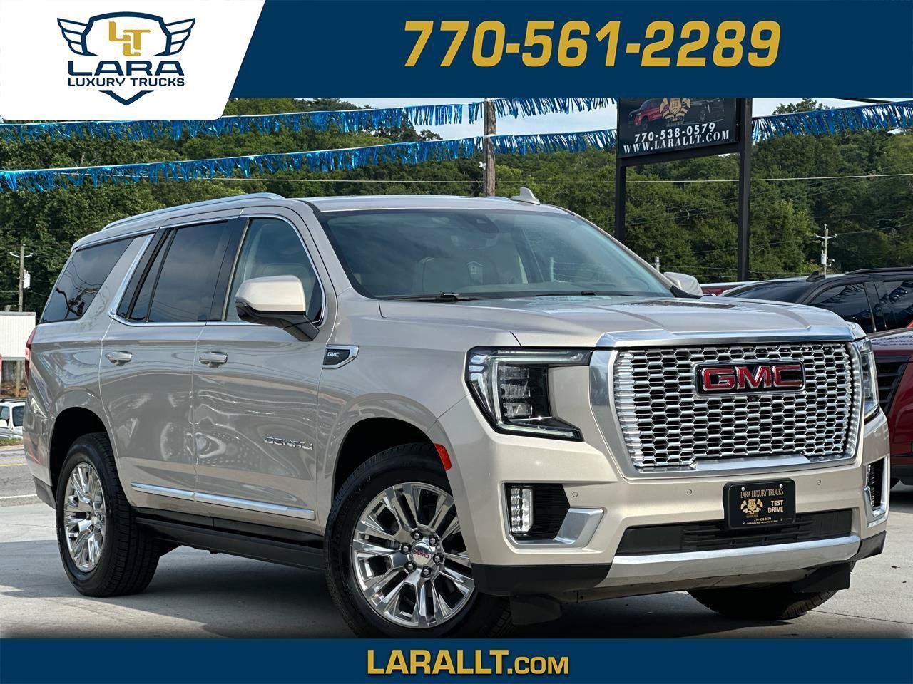 Used 2021 GMC Yukon Denali w/ Advanced Technology Package RWD image 1
