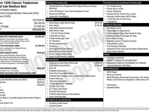 Used 2024 RAM 1500 Tradesman w/ Tradesman SXT Package AWD/4WD image 40