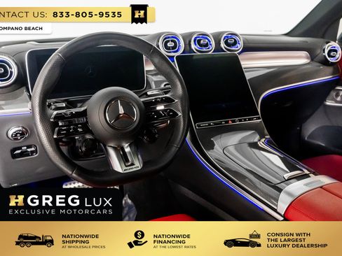 Used 2024 Mercedes-Benz GLC 43 AMG 4MATIC w/ Driver Assistance Package image 2
