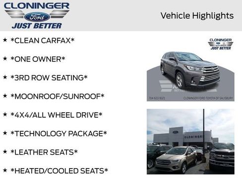Used 2019 Toyota Highlander Limited image 4