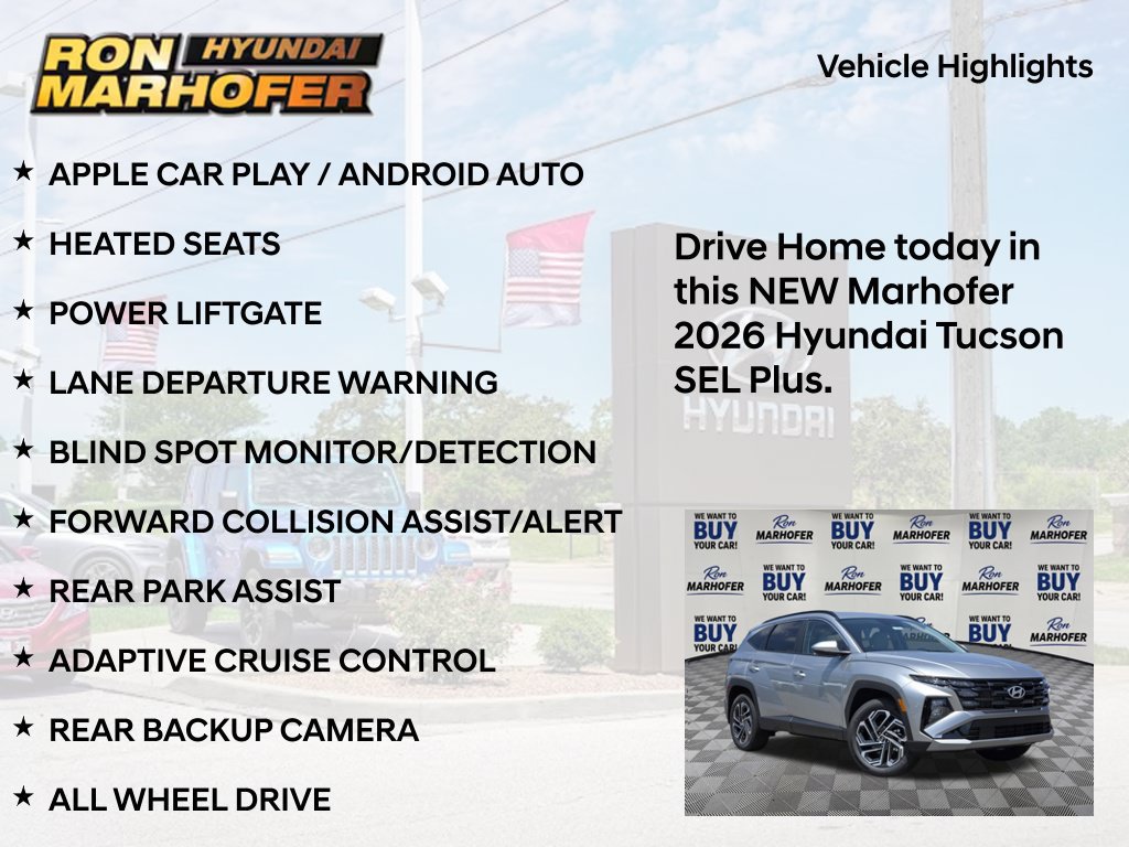 New 2026 Hyundai Tucson SEL Plus AWD/4WD image 15