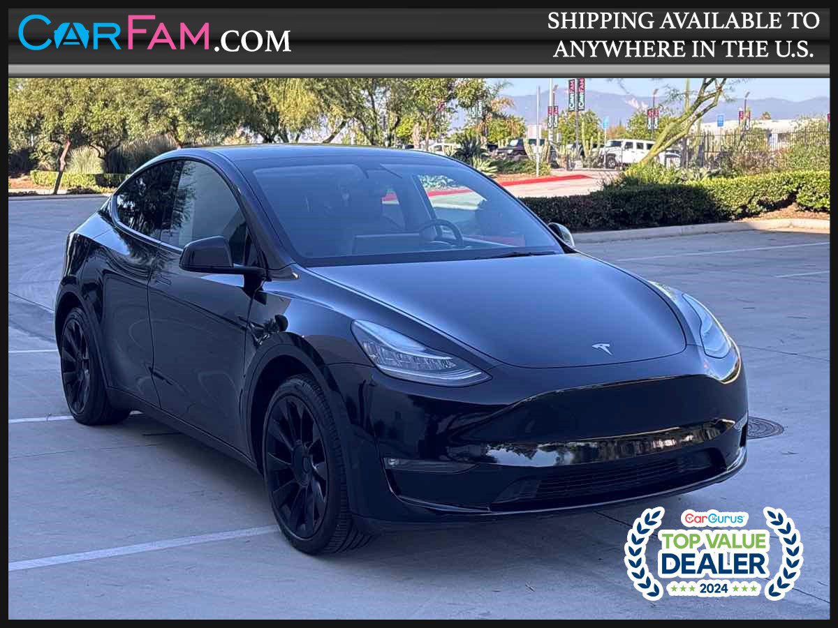 Used 2021 Tesla Model Y Long Range AWD/4WD image 1