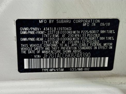 Used 2019 Subaru Crosstrek 2.0i Premium w/ Popular Package #2 AWD/4WD image 38