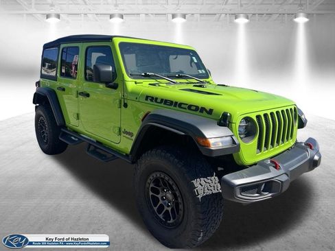 Used 2021 Jeep Wrangler Unlimited Rubicon w/ Xtreme Recon 35" Tire Package AWD/4WD image 15