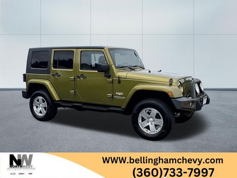 Used 2008 Jeep Wrangler Unlimited Sahara AWD/4WD image 1