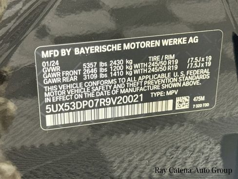 Used 2024 BMW X3 xDrive30i w/ Convenience Package AWD/4WD image 33