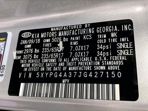 Used 2018 Kia Sorento L FWD image 34