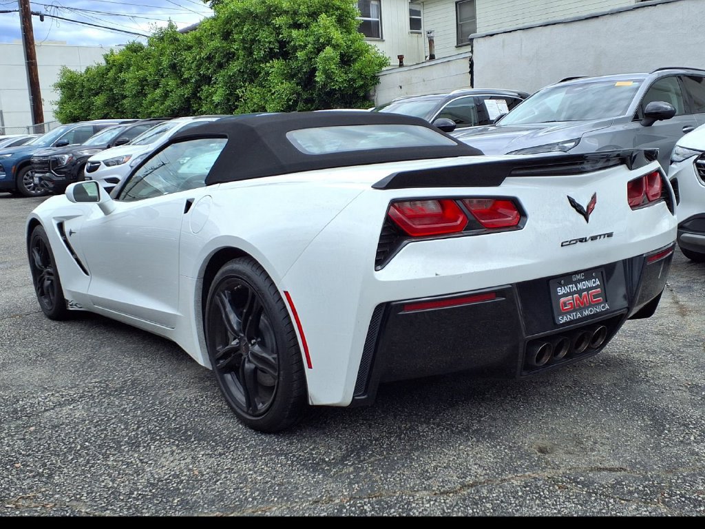 Certified 2016 Chevrolet Corvette Stingray Convertible w/ Carbon Flash Badge Package RWD image 25