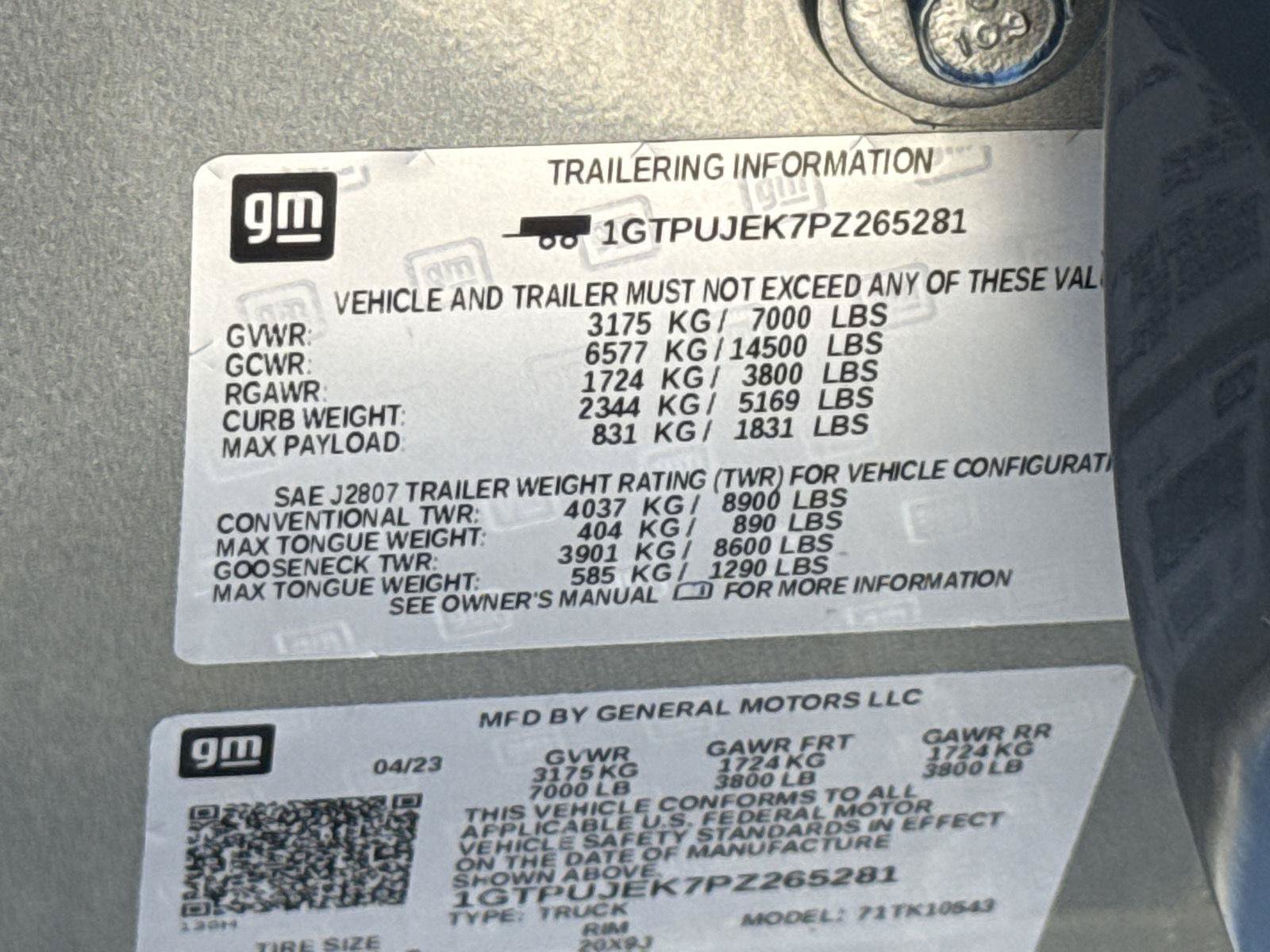 Used 2023 GMC Sierra 1500 Elevation AWD/4WD image 12
