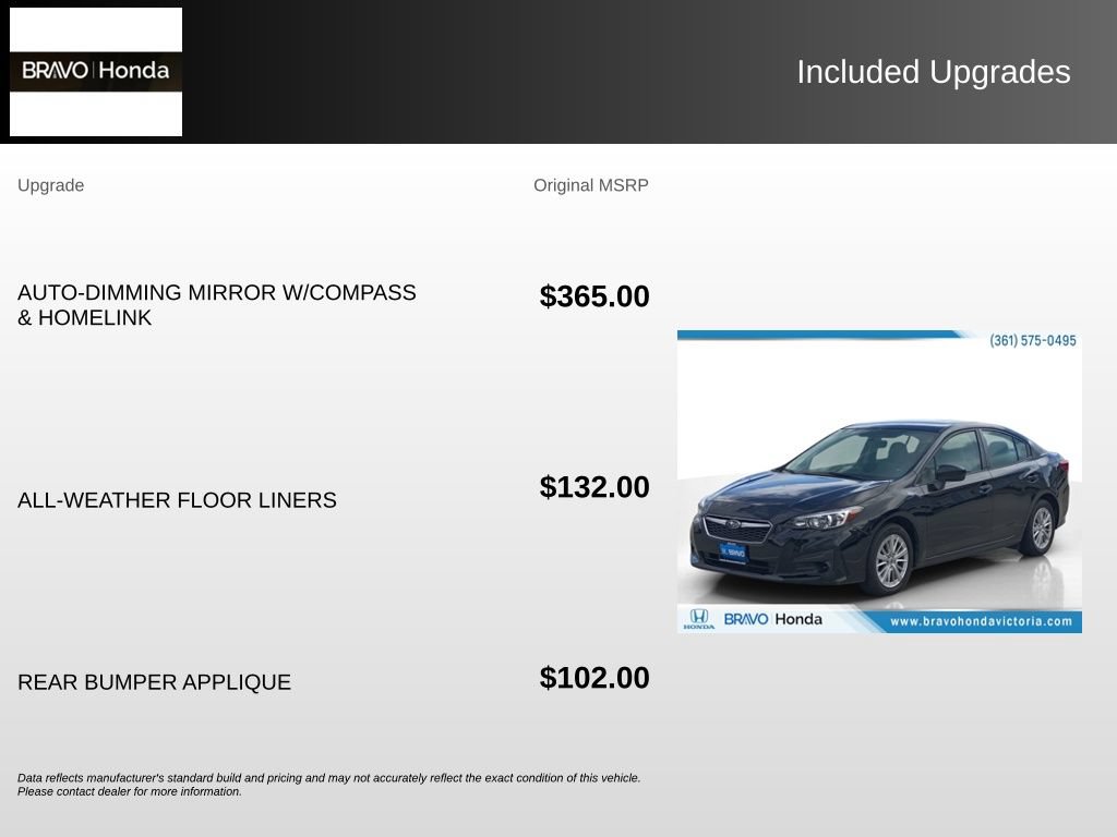 Used 2018 Subaru Impreza 2.0i Premium AWD/4WD image 5