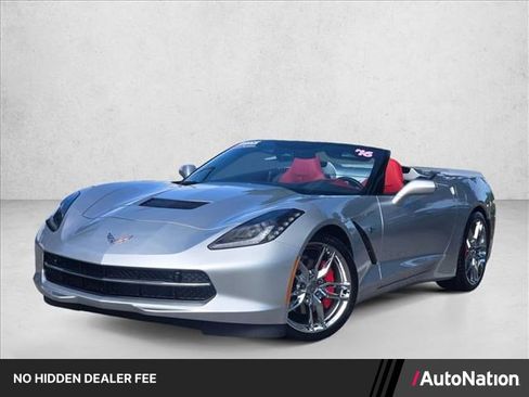 Used 2016 Chevrolet Corvette Stingray Convertible w/ 3LT Preferred Equipment Group RWD image 1