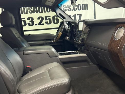 Used 2016 Ford F350 Platinum w/ Platinum Package AWD/4WD image 13
