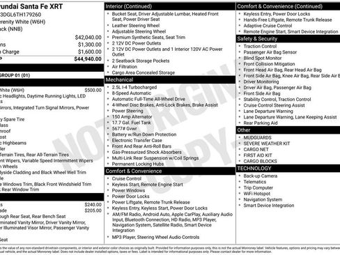 Certified 2026 Hyundai Santa Fe XRT AWD/4WD image 33