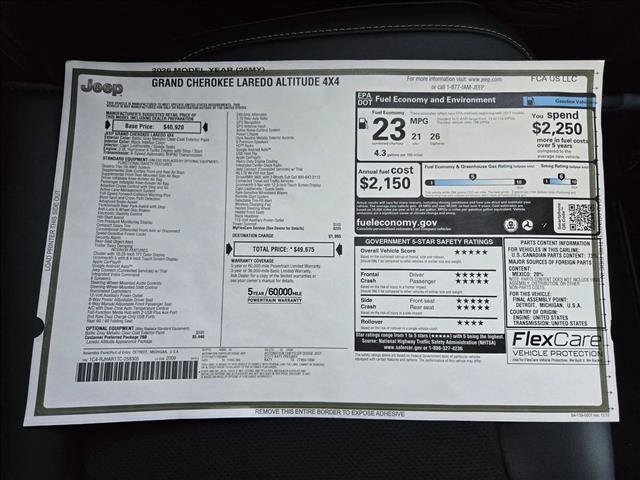 New 2026 Jeep Grand Cherokee Altitude AWD/4WD image 18