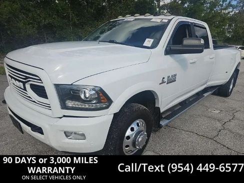 Used 2018 RAM 3500 Laramie w/ Sport Appearance Group AWD/4WD image 1