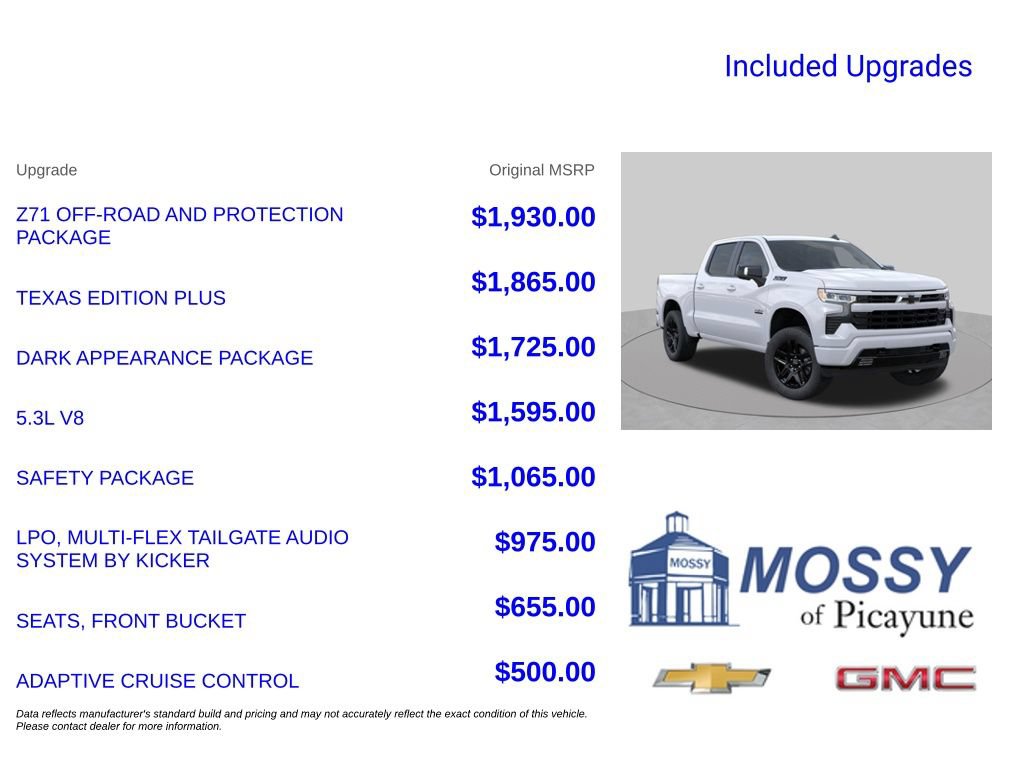 New 2026 Chevrolet Silverado 1500 RST AWD/4WD image 10