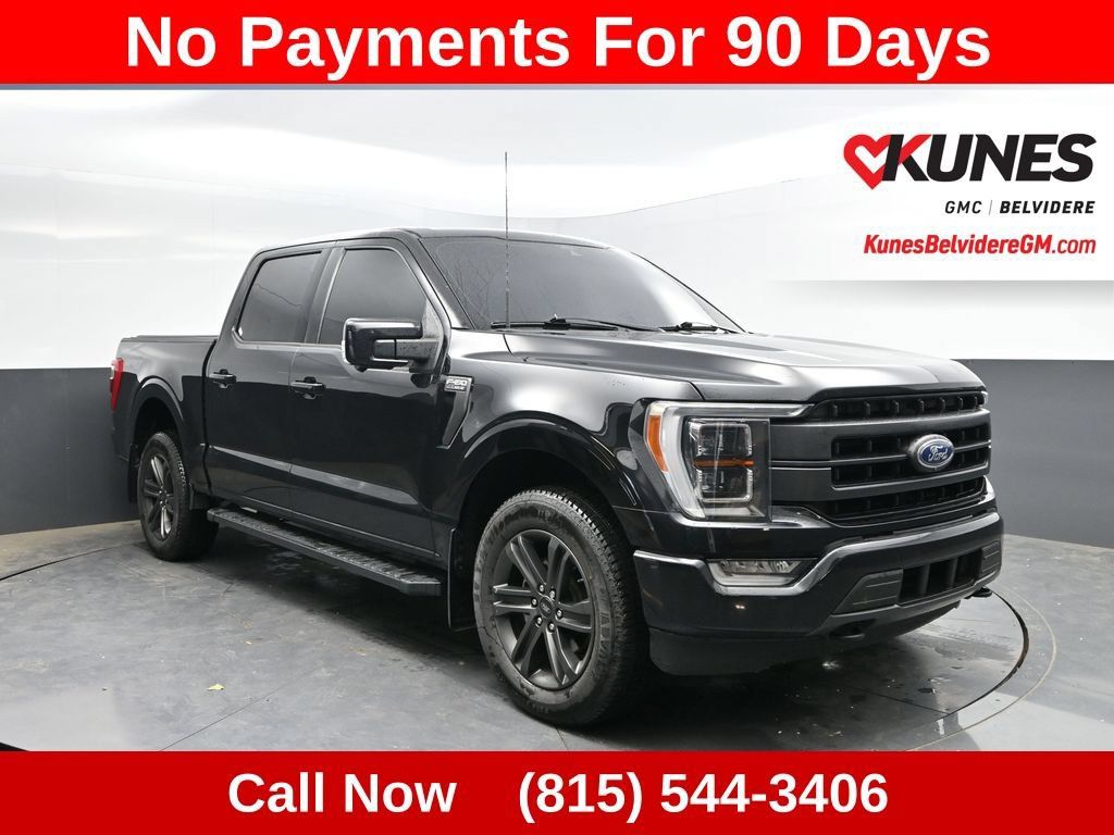 Used 2021 Ford F150 Lariat w/ Equipment Group 502A High AWD/4WD image 1