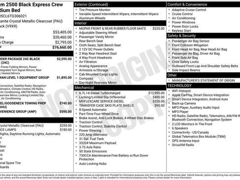 New 2026 RAM 2500 Tradesman AWD/4WD image 7