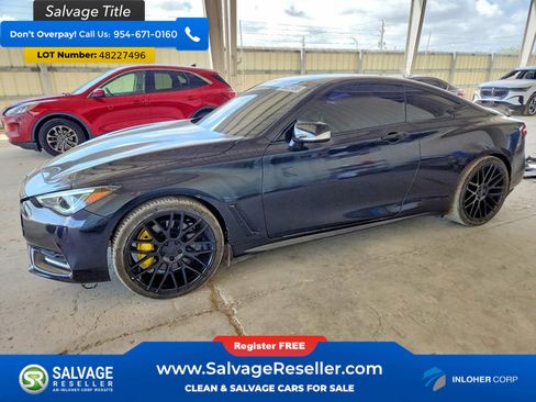 Used 2017 INFINITI Q60 Coupe w/ Premium Plus Package 3.0T image 1