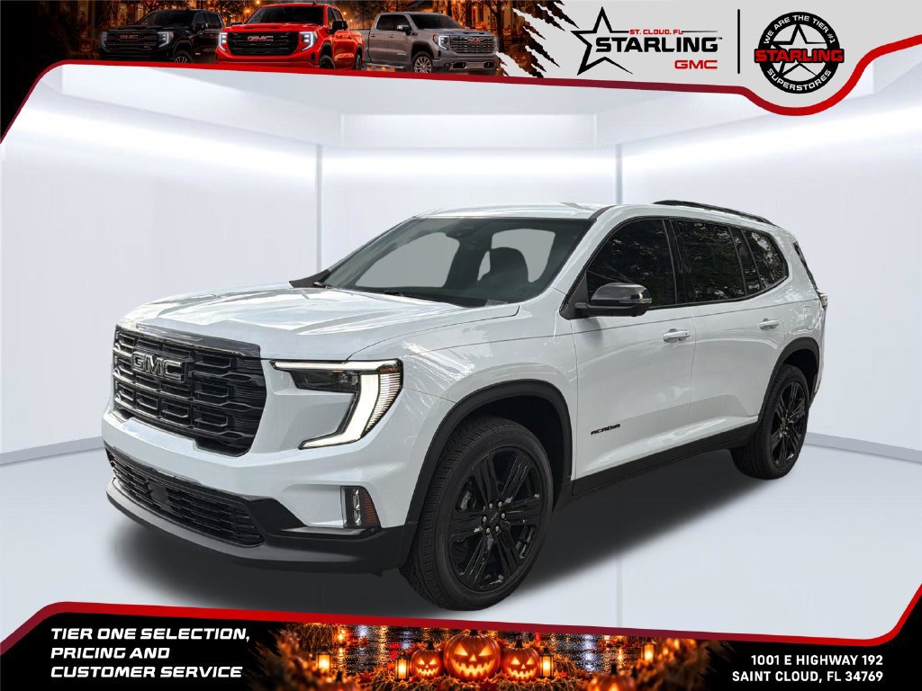 New 2026 GMC Acadia Elevation w/ Black Edition FWD 360° Tour