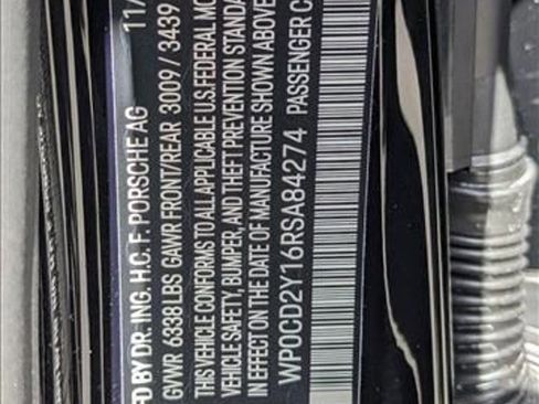 Certified 2024 Porsche Taycan GTS image 25