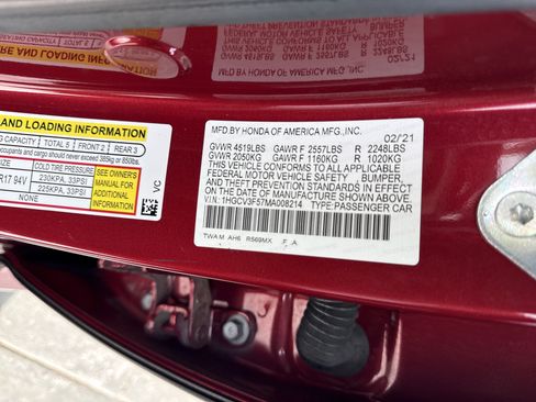Used 2021 Honda Accord EX-L image 34