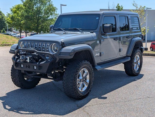 Used 2020 Jeep Wrangler Unlimited Sahara AWD/4WD image 1