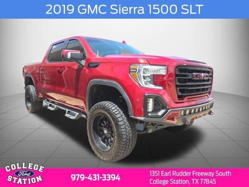 Used 2019 GMC Sierra 1500 SLT AWD/4WD image 1
