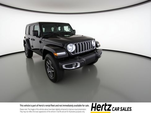 Used 2025 Jeep Wrangler Sahara image 1