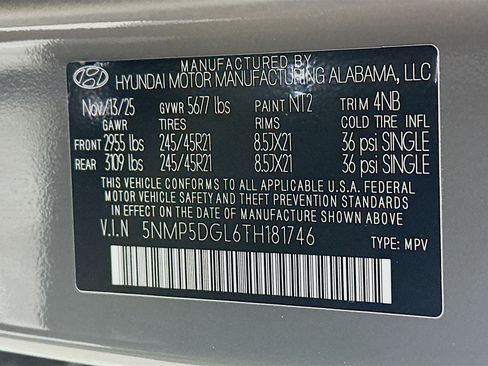 New 2026 Hyundai Santa Fe Calligraphy image 32