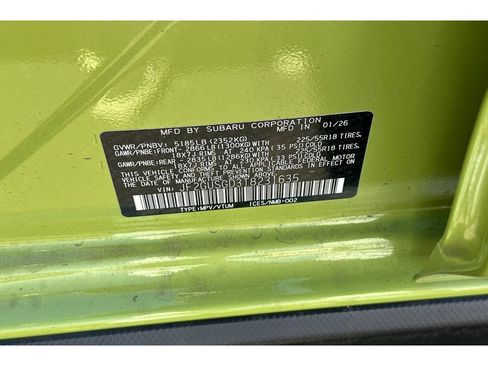 New 2026 Subaru Crosstrek 2.5i Sport AWD/4WD image 26
