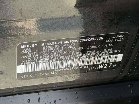 New 2026 Mitsubishi Outlander SE image 25