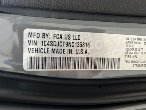 Used 2022 Dodge Durango R/T w/ Trailer Tow Group IV AWD/4WD image 30