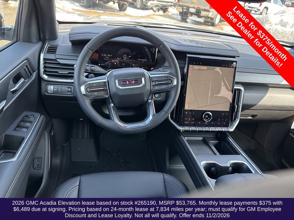 New 2026 GMC Acadia Elevation w/ Elevation Premium Package FWD image 27