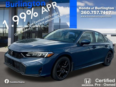 Used 2025 Honda Civic LX image 1