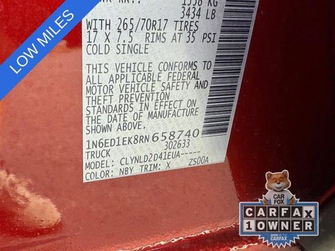 Used 2024 Nissan Frontier PRO-4X w/ Off-Road Protection Package image 23