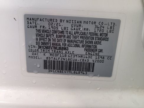 Used 2021 Nissan Versa SV FWD image 33
