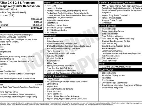 New 2025 MAZDA CX-5 AWD 2.5 S w/ Premium Plus Pkg image 4