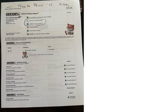 Used 2011 Toyota Prius Two image 29