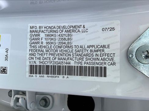 New 2025 Honda Accord LX image 29