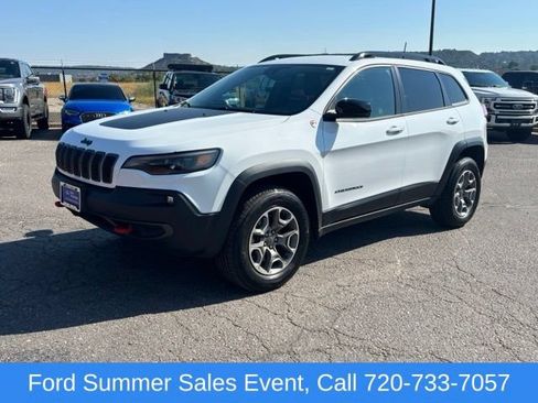 Used 2022 Jeep Cherokee Trailhawk w/ Sound & Nav Group AWD/4WD image 1